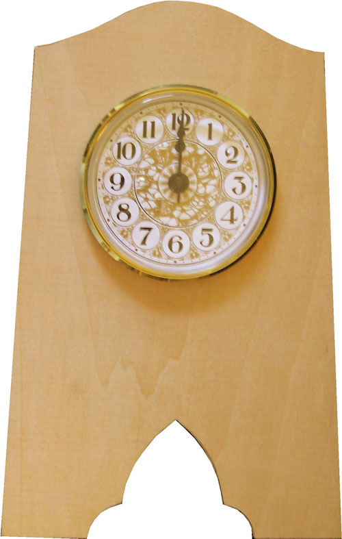 Basswood Clock
